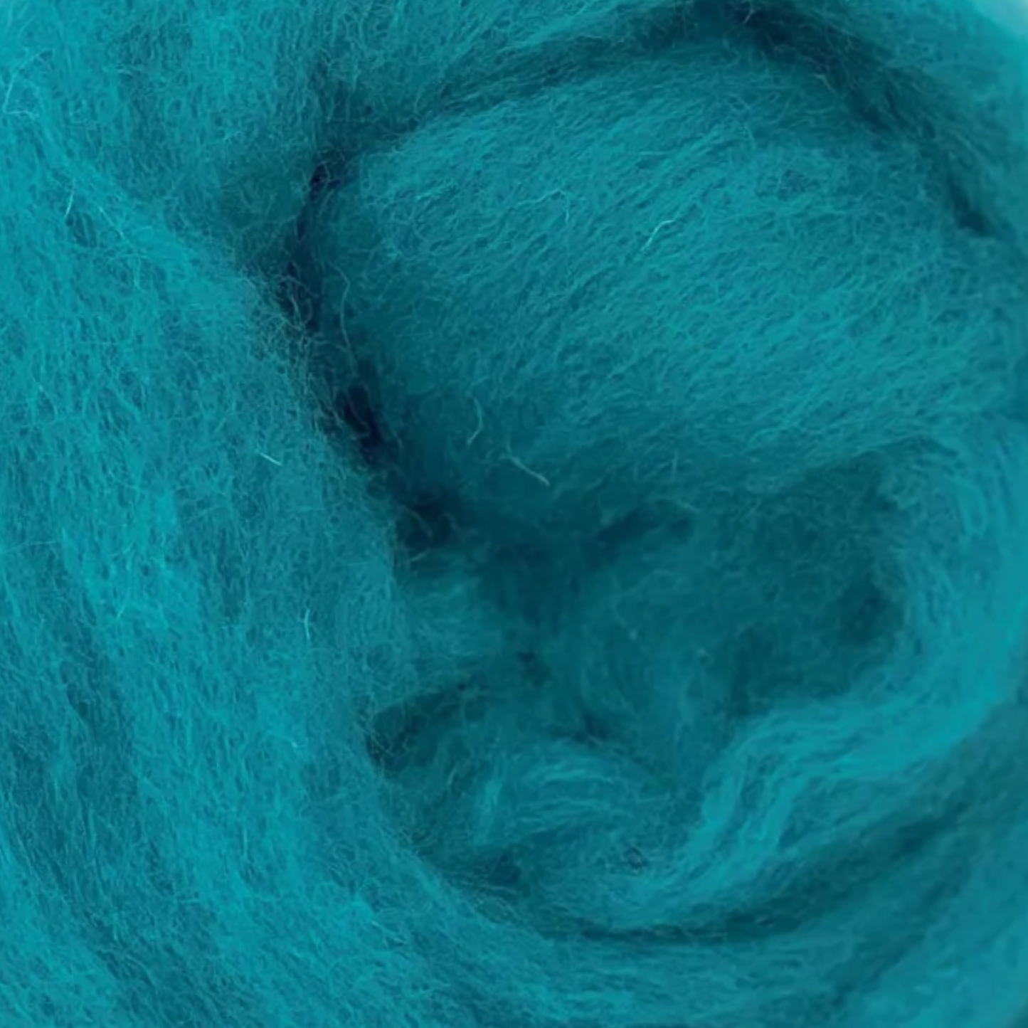 Deep Sea Carded Corriedale Wool Sliver Variety Pack