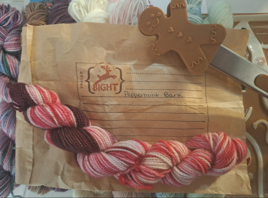 Home for the Holidays Christmas Advent Calendar - 24 minis and one full-sized skein