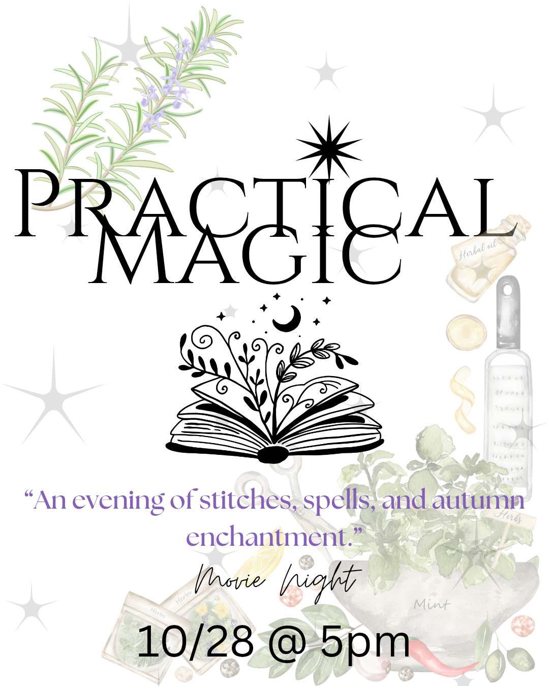 Practical Magic Movie Night Event
