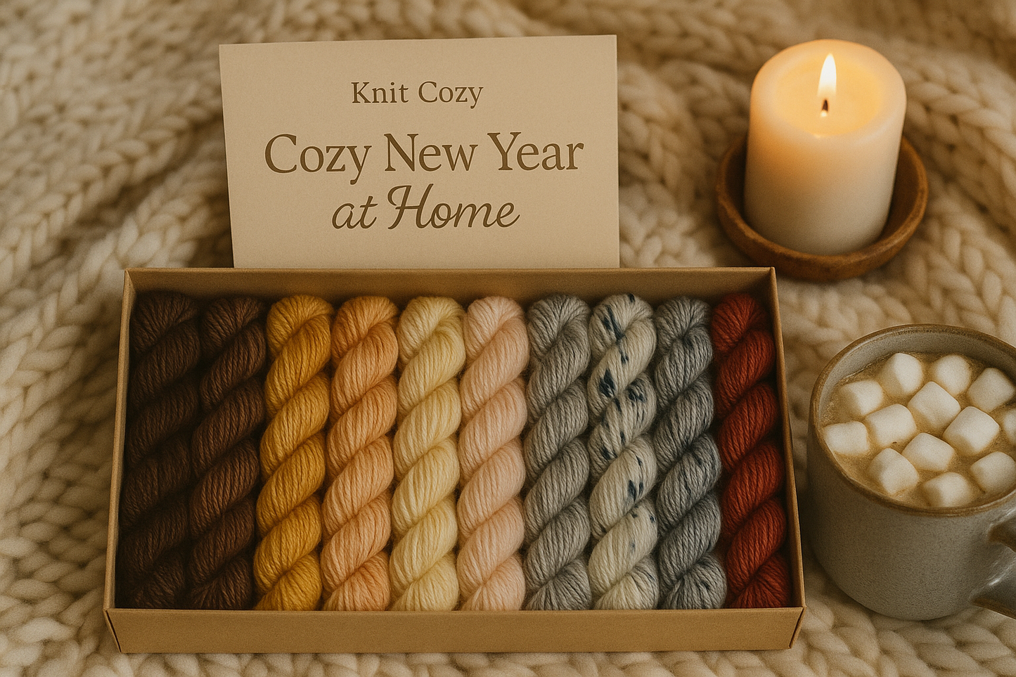 Count Down to New Year Yarn Advent Calendar