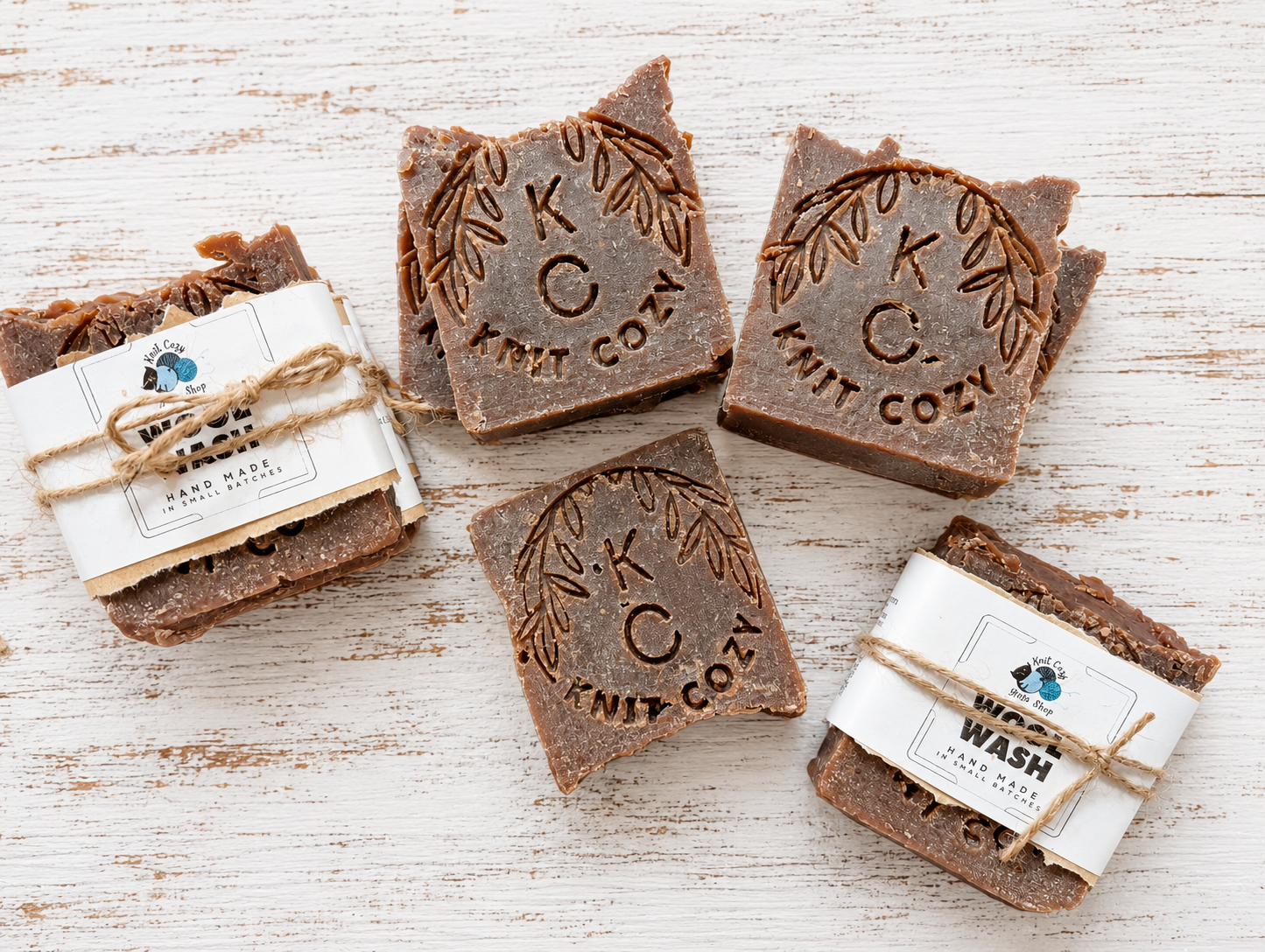 Knit Cozy Lanolin Wool Wash Bar