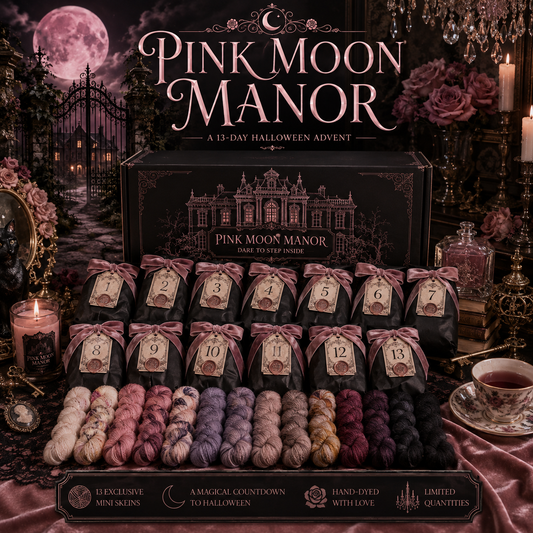 Thirteen Day Halloween Countdown Advent - Pink Moon Manor